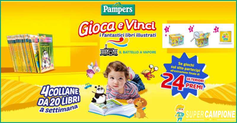 Vinci libri illustrati con Pampers